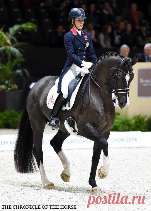 Charlotte Dujardin and Valegro. 2014 Reem Acra Dressage World Cup Final - Saturday Grand Prix  |  Photos & Video | The Chronicle of the Horse