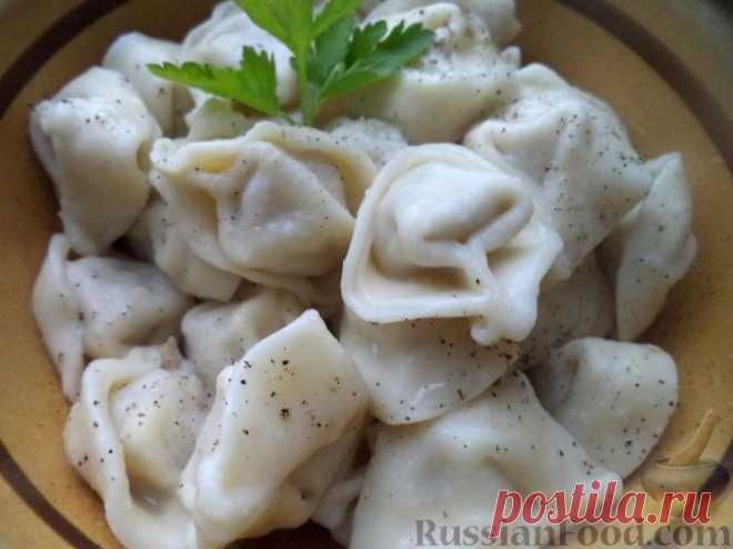 Пельмени с курицей