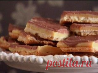 Как приготовить печенье как твикс - рецепт, ингредиенты и фотографии