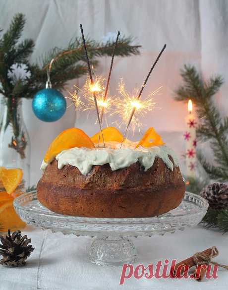 Пряный апельсиновый кекс