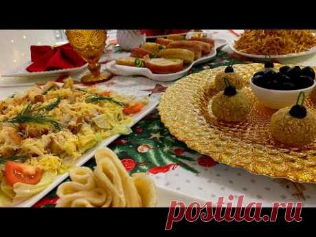 ПРАЗДНИЧНЫЙ СТОЛ за 1000 рублей из ОДНОЙ КУРИЦЫ! 5 БЛЮД! Салаты! Закуска! Горячее! Новый год 2022