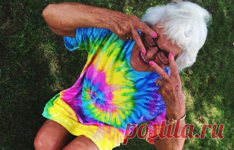 87-летняя модница «Злодейка Винкль» &amp;#8212; самая крутая бабушка социальных сетей | KaifZona.Ru