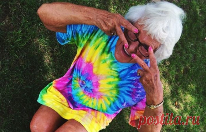 87-летняя модница «Злодейка Винкль» &#8212; самая крутая бабушка социальных сетей | KaifZona.Ru