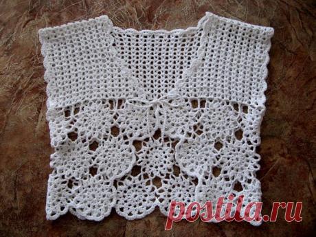 балеро вязаное крючком - Самое интересное в блогах