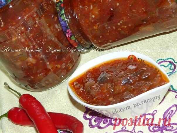 Салат из баклажанов "Зимний"