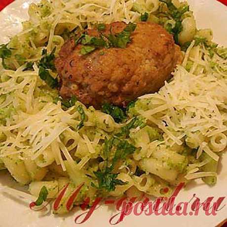 Макароны с брокколи