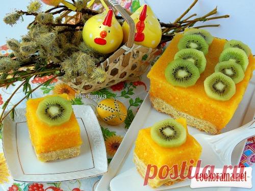 Мазурек апельсиновый / Торты / Кукорама — вкусные рецепты!