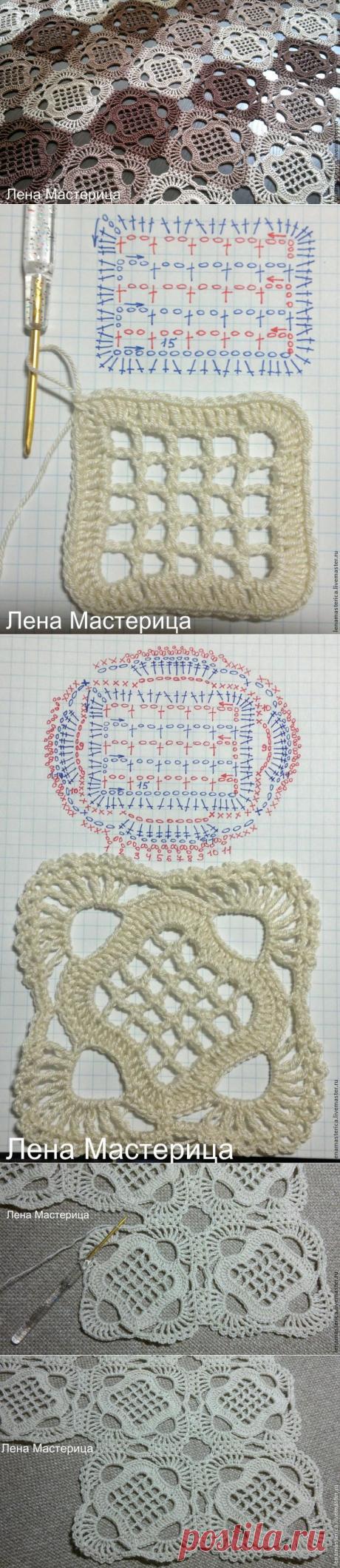 Кофе со сливками: скатерть, вязаная крючком | Своими руками