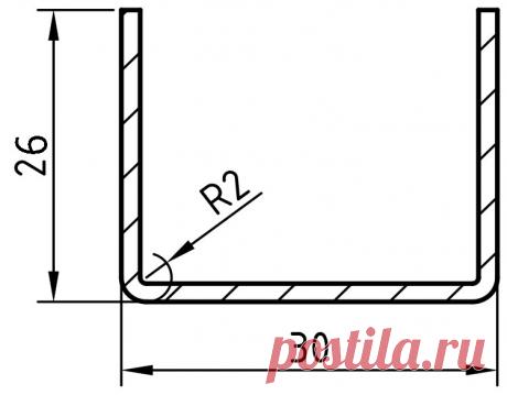 Армирующий профиль 30х26 (ARtec - S 12) – Армирующий профиль для систем Артек