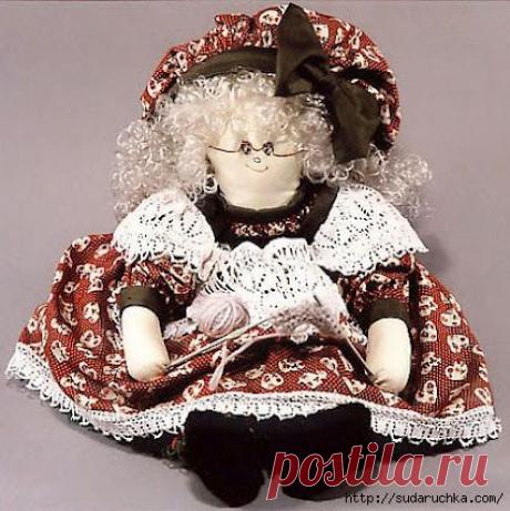 Текстильная кукла &quot;Бабуличка&quot;. Выкройка..