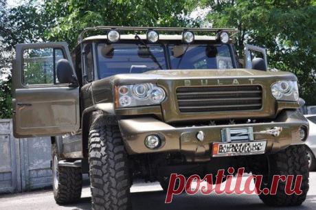 Самодельный внедорожник &quot;БУЛАТ&quot; на базе ГАЗ-66.