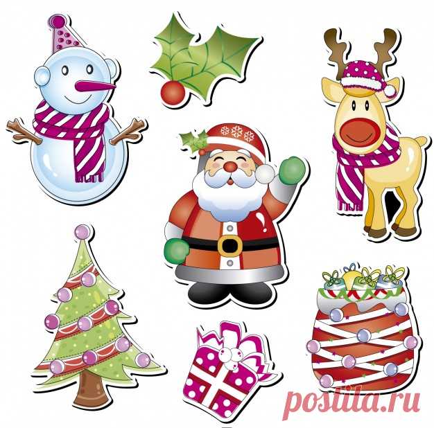 Рождество символов коллекции Более миллиона свободных векторов, PSD, фотографии и бесплатные иконки. Эксклюзивные халявы и все графические ресурсы, которые необходимые для ваших проектов