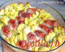 Картофель запечённый с мясом | Сайт рецептов