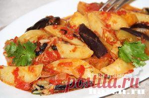 Овощное рагу “Имам баялди” | Харч.ру - рецепты для любителей вкусно поесть