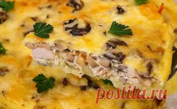 Делаем из жульена полноценный пирог: вкуснее любой пиццы, а готовить даже проще омлета - Steak Lovers - Медиаплатформа МирТесен