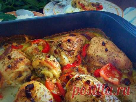 Курочка со сливками, травами и перчиком / Мясные вторые блюда / Кукорама — вкусные рецепты!