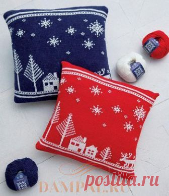 Новогодние подушки — HandMade