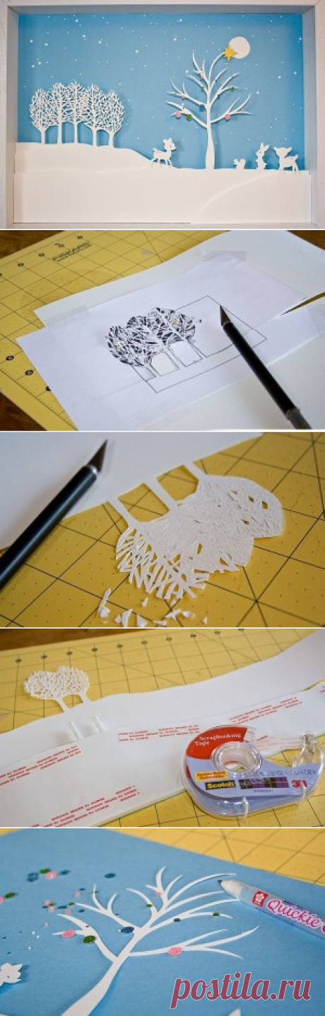 Изумительное новогоднее панно | Женское хобби