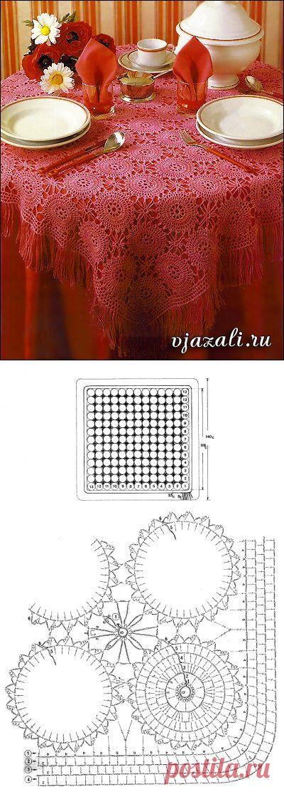 Скатерть из мотивов