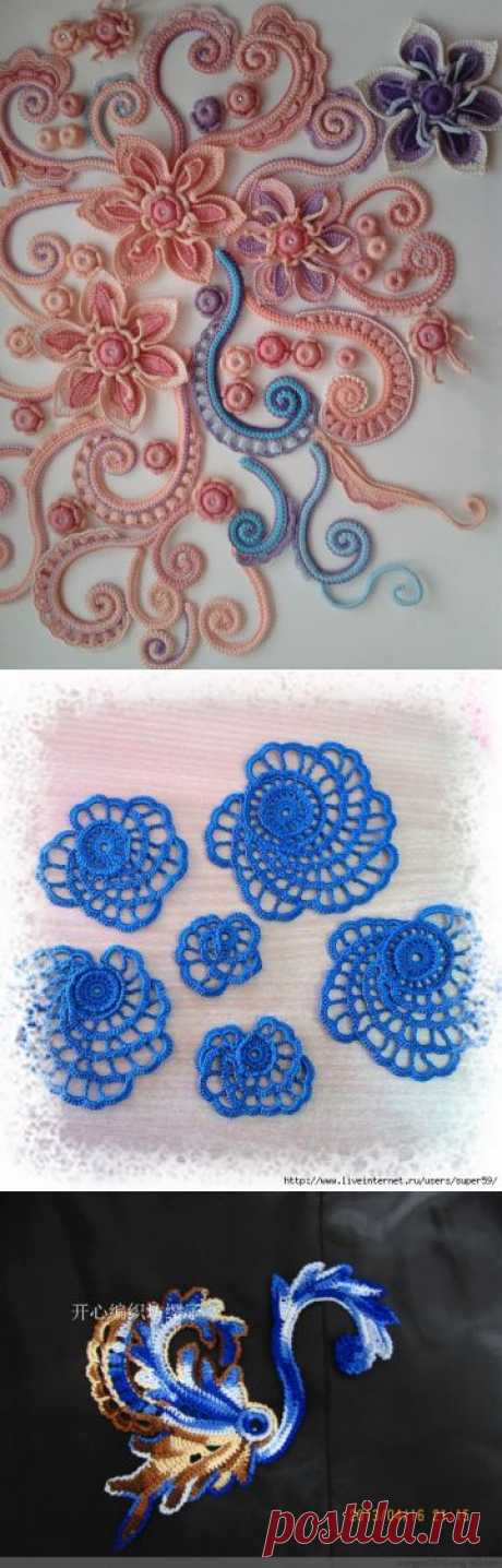 Мотивы ирландского кружева 33