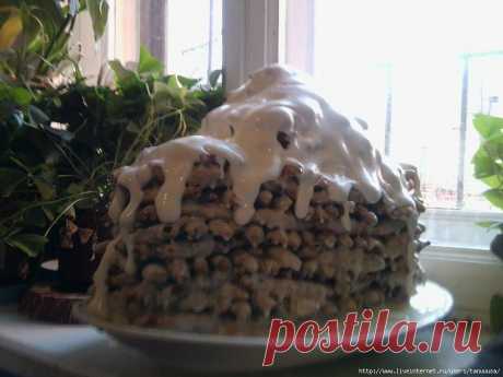 Самый красивый и вкусный новогодний торт \&quot;Поленница\&quot;.