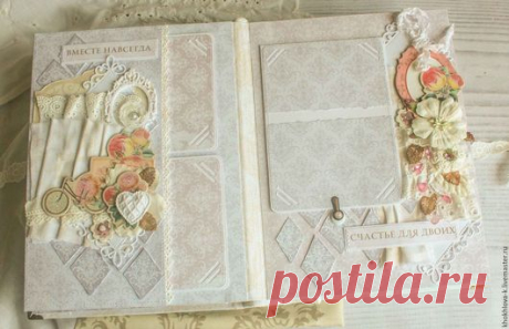 Купить Свадебный альбом - свадебный альбом, свадебный фотоальбом, альбом ручной работы, альбом для фото