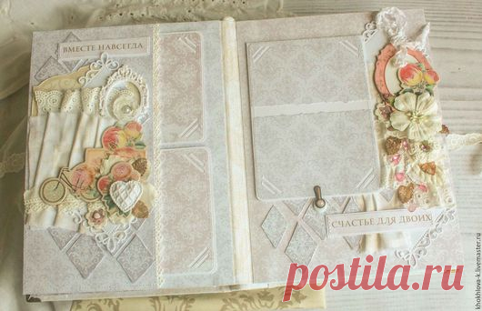 Купить Свадебный альбом - свадебный альбом, свадебный фотоальбом, альбом ручной работы, альбом для фото