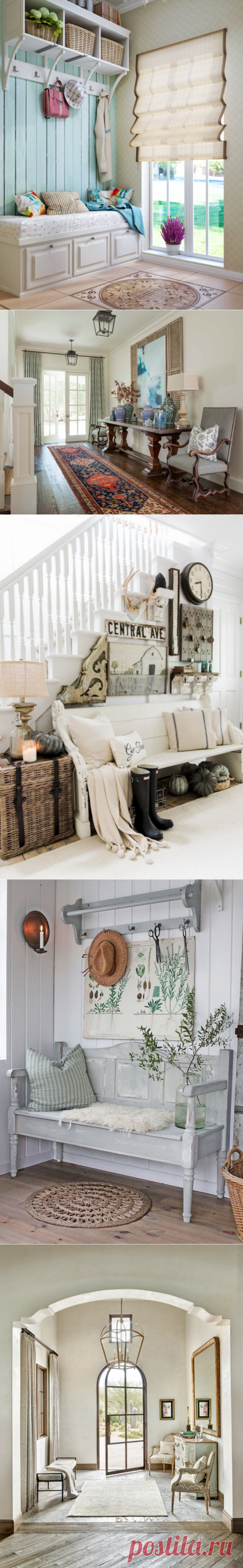 Оформление прихожей в прованском стиле | Роскошь и уют