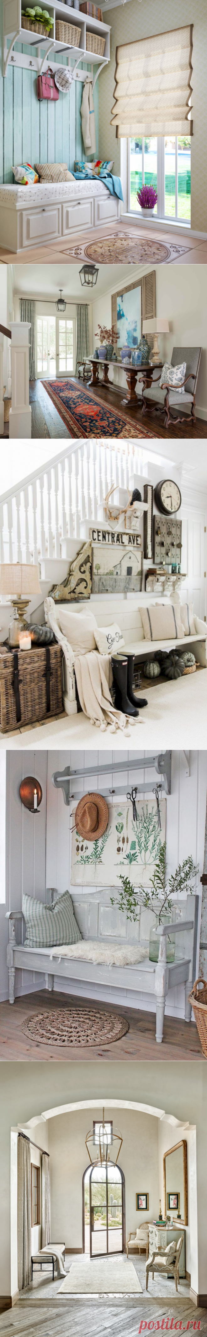 Оформление прихожей в прованском стиле | Роскошь и уют