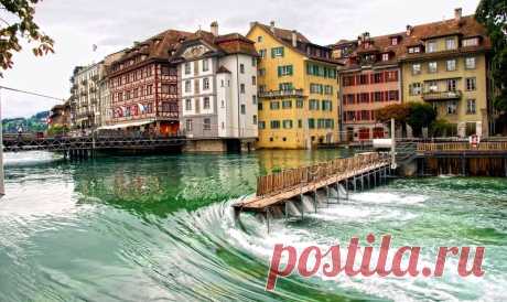 Люцерн — один из самых красивых городов Швейцарии - Путешествуем вместе