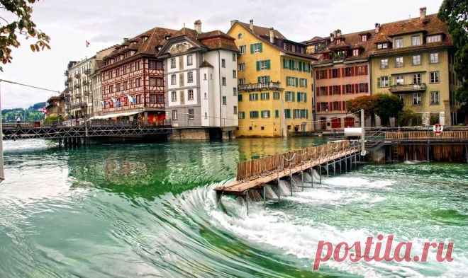Люцерн — один из самых красивых городов Швейцарии - Путешествуем вместе