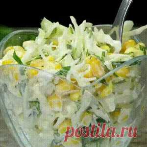 Любимые кукурузные салатики