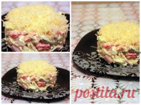 Салат татьянин день рецепт. Рецепт простого вкусного салата