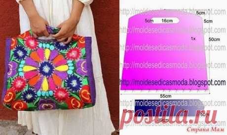 Сумок много не бывает... Выкройки-шаблоны сумок - Клуб рукоделия - Страна Мам