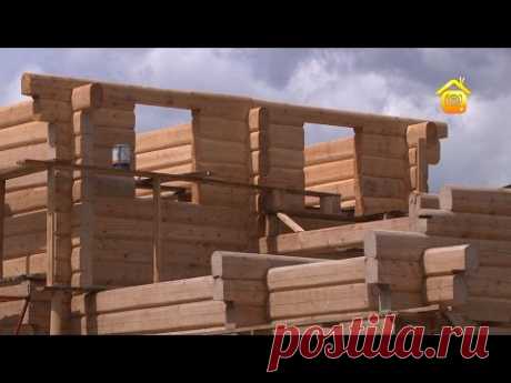 Технология строительства дома из лафета. Без единого гвоздя // FORUMHOUSE