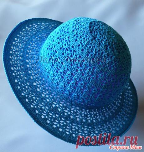 Летние шляпки связанные крючком с цветами - много схем,идей и мк: malozemova_t — ЖЖ