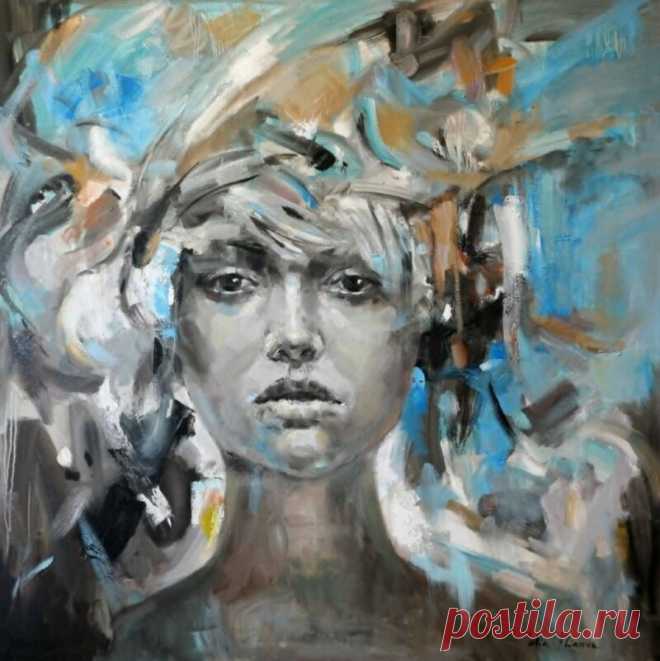 Я — женщина, не ставшая твоей. Художник Юлия Климова