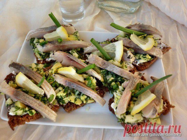 "Селёдка-аристократка"закуска • Закуски рыбные