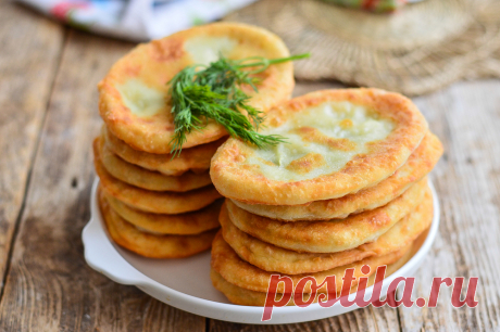 Жареные лепешки из картофельного пюре с укропом рецепт с фото пошагово