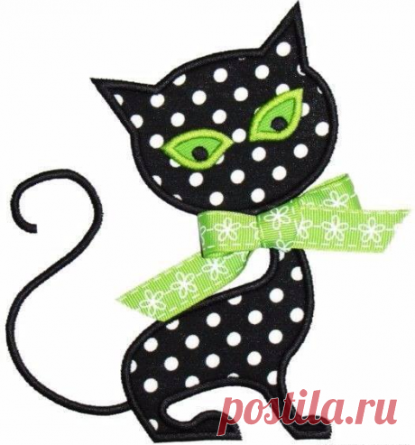 Аппликацию из ткани кота как сделать своими руками?