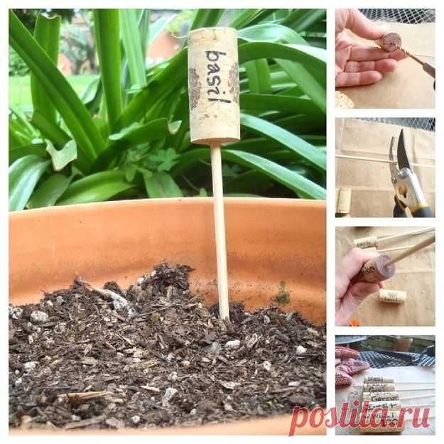 26 идей для рассадочных маркировок... 26 DIY Plant Markers For Your Springtime Garden