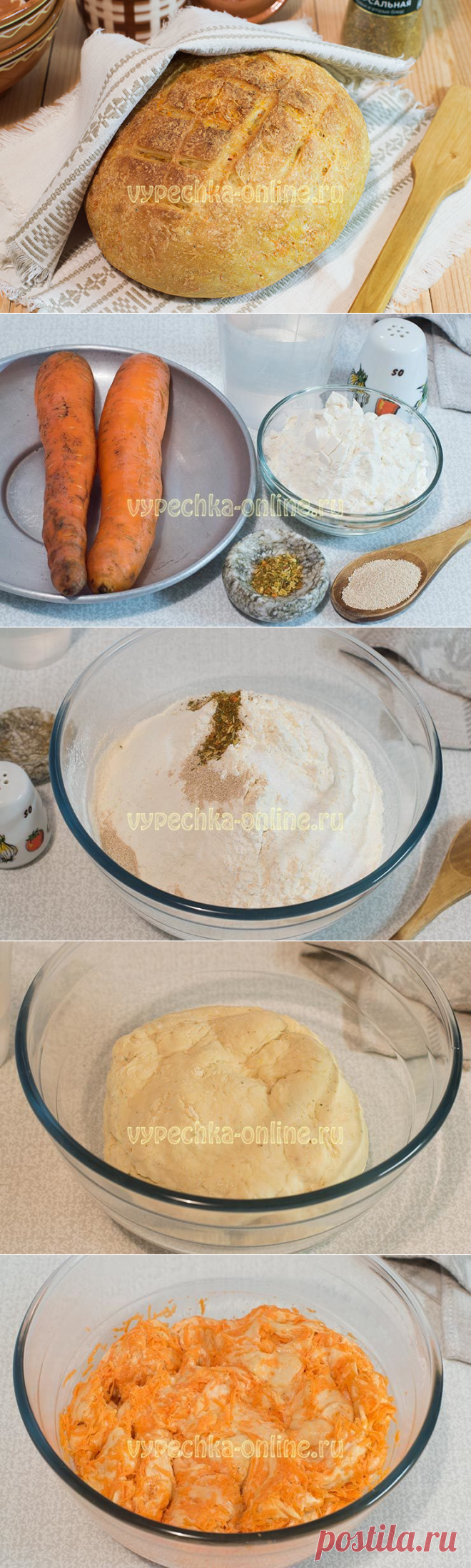 Хлеб в духовке на сухих дрожжах быстрого приготовления
