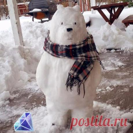 Снеговедь? Медвеговик?
