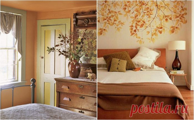Спальня с осенним настроением — Мой дом