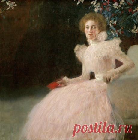 Портрет Сони Книпс. 1898 год  |  Тонкая лирика женских портретов Гюстава Климта...  |  subscribe.ru