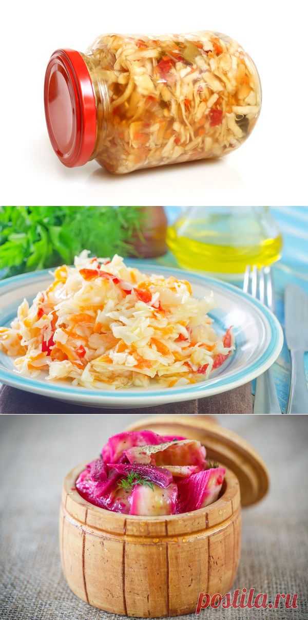Рецепты маринованной капусты:
-провансаль
-со свеклой
-по-грузински