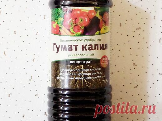 Гумат калия, инструкция по применению - что это такое