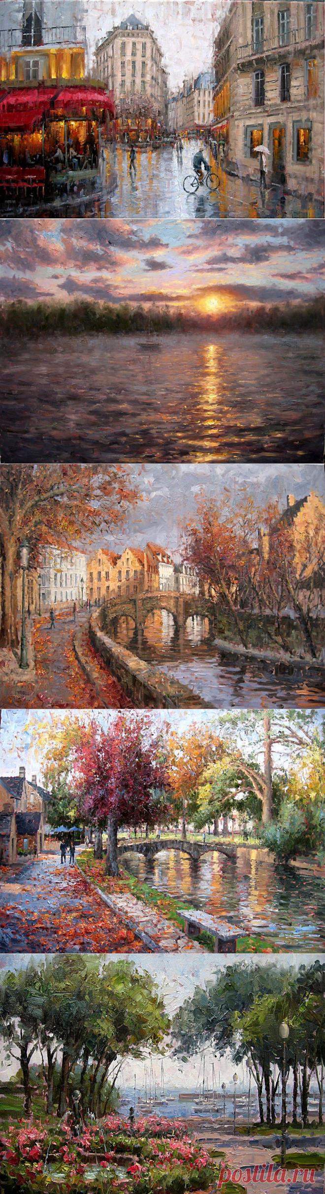 ПЕЙЗАЖИ ЭЖЕНА ДЖЕЙ ПАПРОСКИ (E. J. PAPROCKI) американский художн - КРАСИВЫЕ КАРТИНКИ. ВИДЕО. МИР, В КОТОРОМ МЫ ЖИВЕМ! - Группы Мой Мир