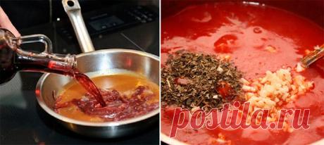 Вкуснейшие СОУСЫ к МЯСУ: Топ-20 рецептов. Вы будете КОРОЛЕВОЙ всех соусов! Украшением любого мясного блюда станет хорошо подобранный соус. Однако это далеко не самая простая работа, и многие попросту не знают, как приготовить соус к мясу быстро и вкусно. Мы вам поможем, для вас 20 рецептов самых вкусных соусов к мясу! Ингредиенты: 3 зубчика чеснока; 1 помидор; 2 ст. л. оливкового масла; 2 ст. л. воды; …