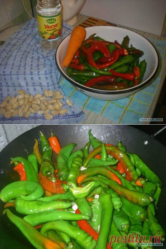 перцы острые маринованые - ЯПлакалъ